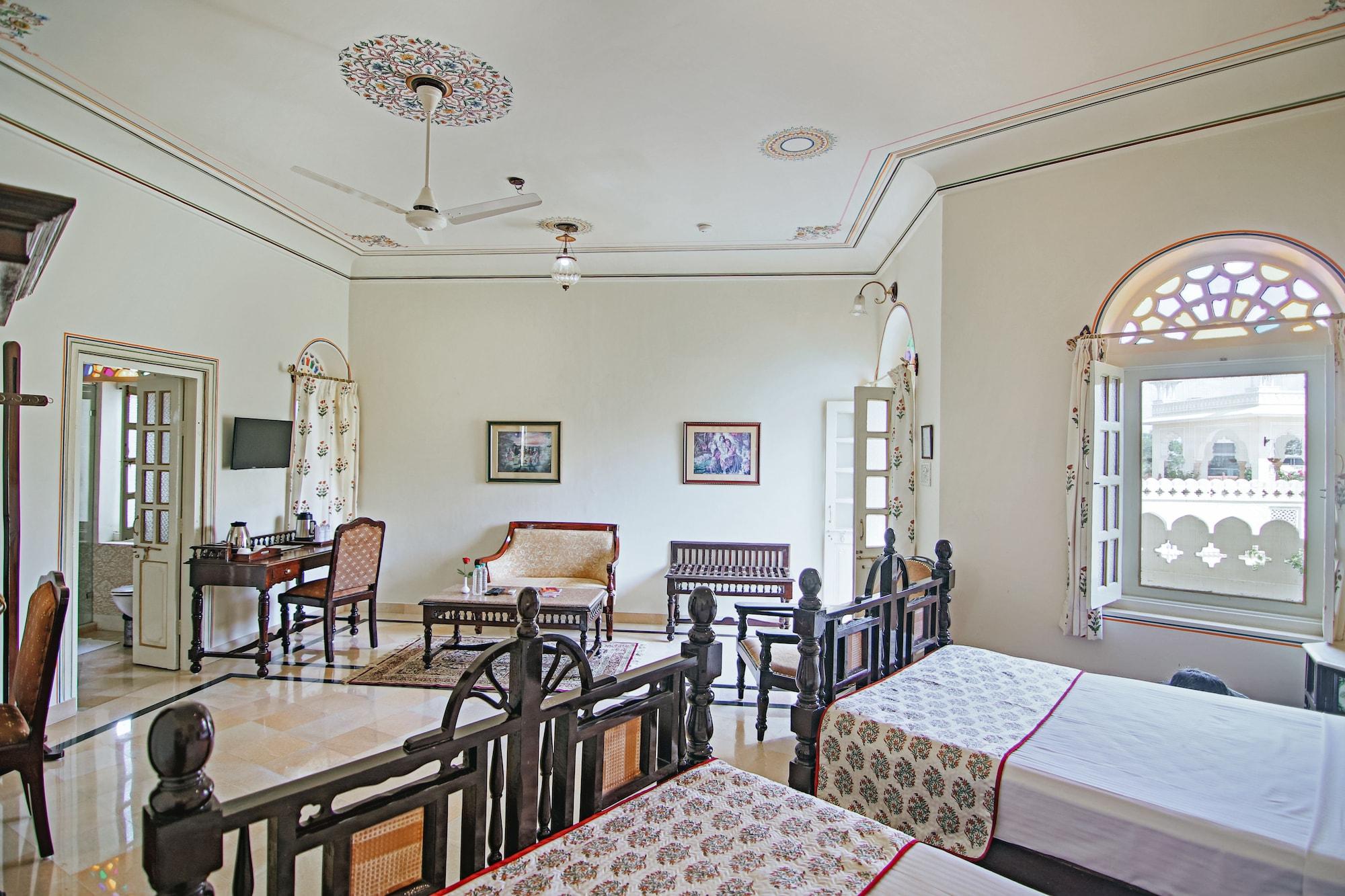 Alsisar Haveli - Heritage Hotel Jaipur Bagian luar foto